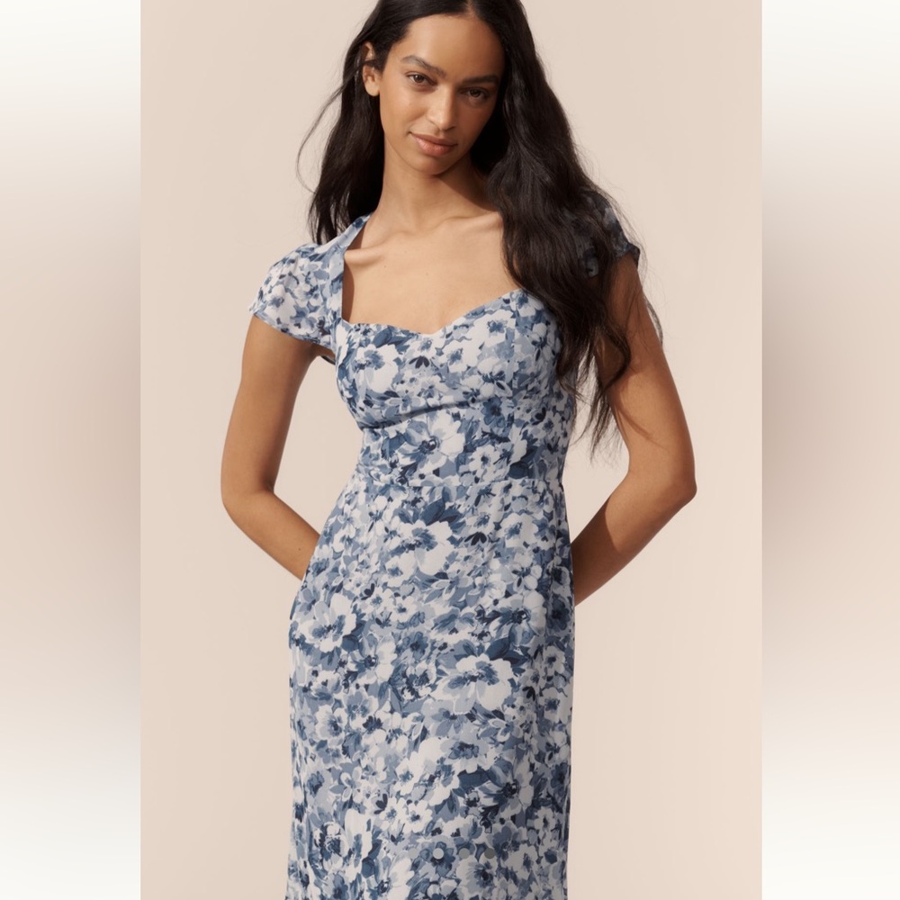 NWT Reformation Rosi Midi Dress - Picture 2 of 12